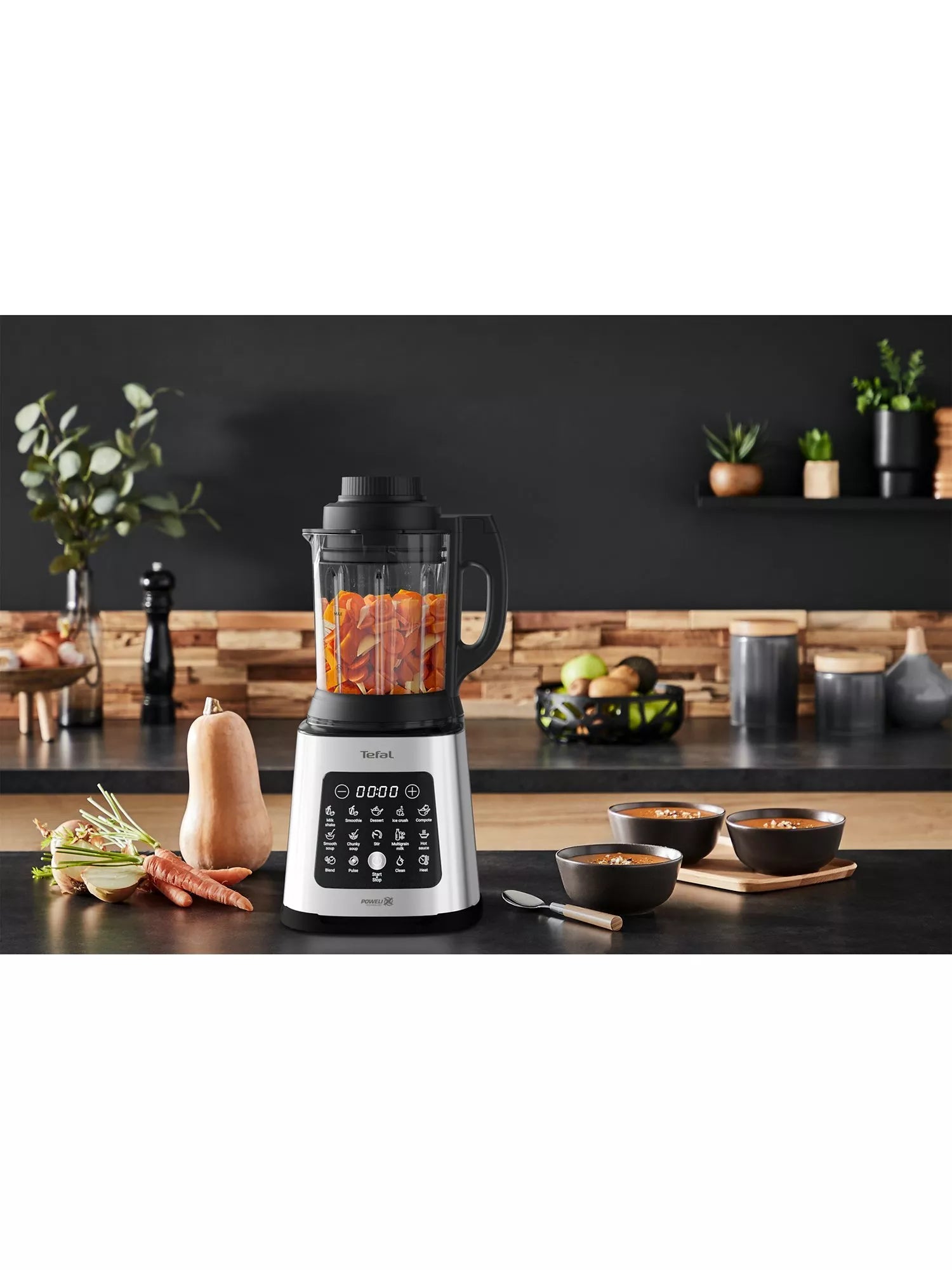 Tefal PerfectMix Cook 2in1 blender and soup maker 1.75L, UK version