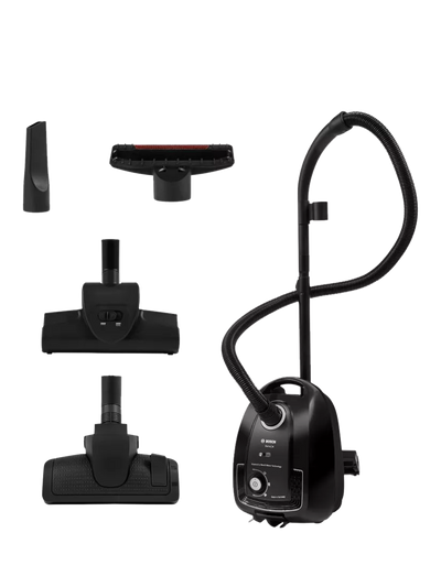 John Lewis Series 4 ProEco Bagged Cylinder Vacuum Cleaner, Black- Buy online at McGrocer
