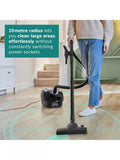 Bosch Series 4 ProEco bagged cylinder vacuum cleaner in black - British product