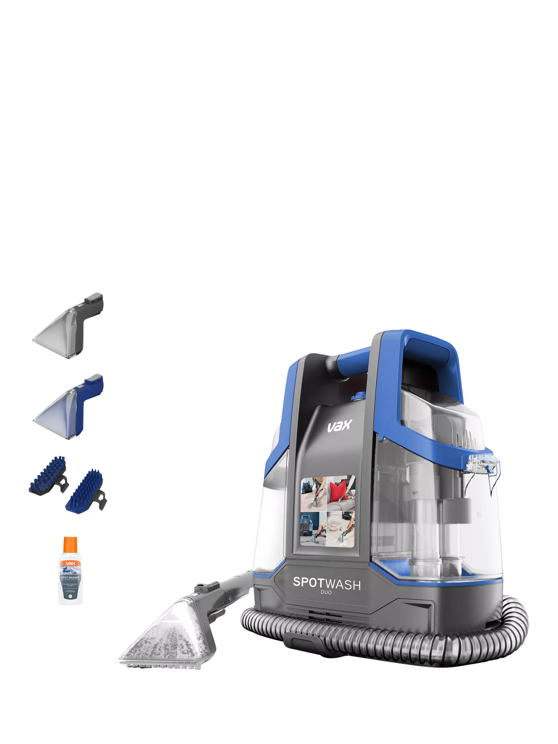 Vax SpotWash Duo carpet cleaner blue/grey, UK version