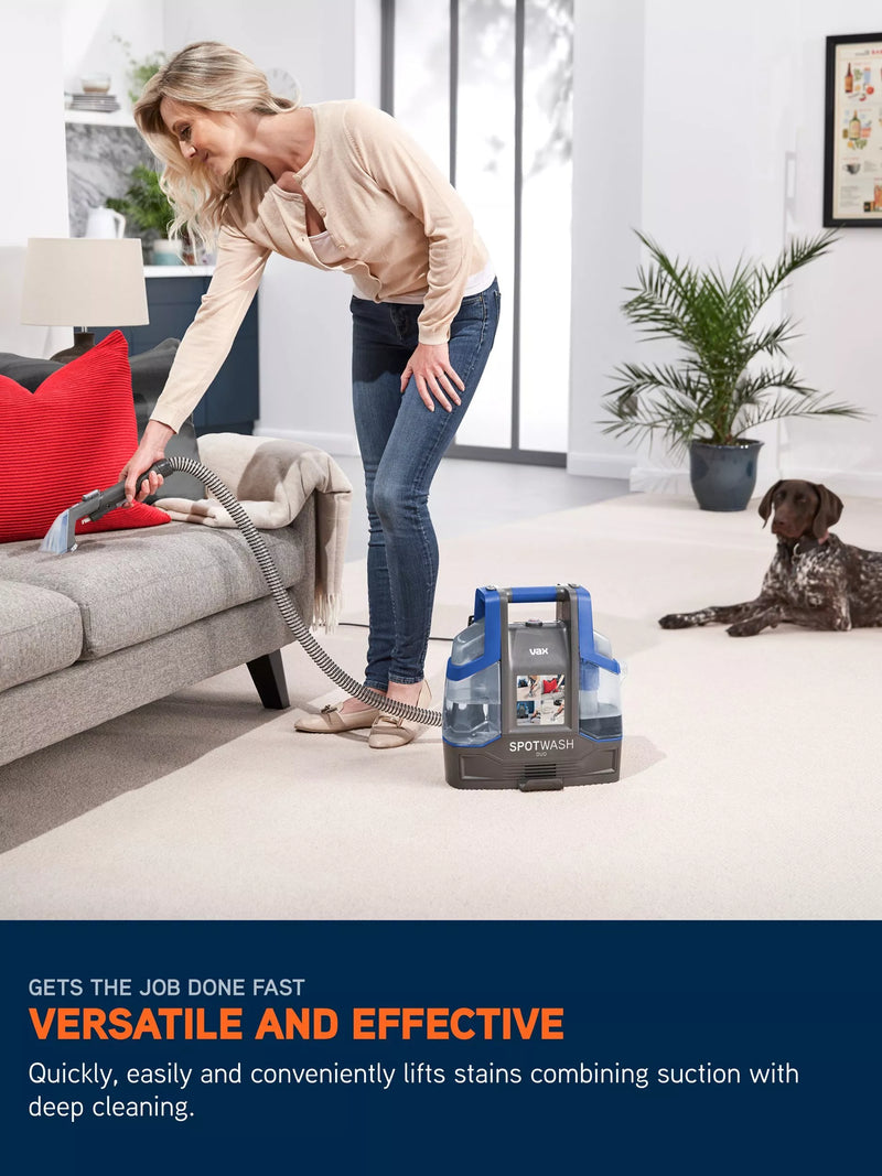 Vax SpotWash Duo carpet cleaner blue/grey, UK version