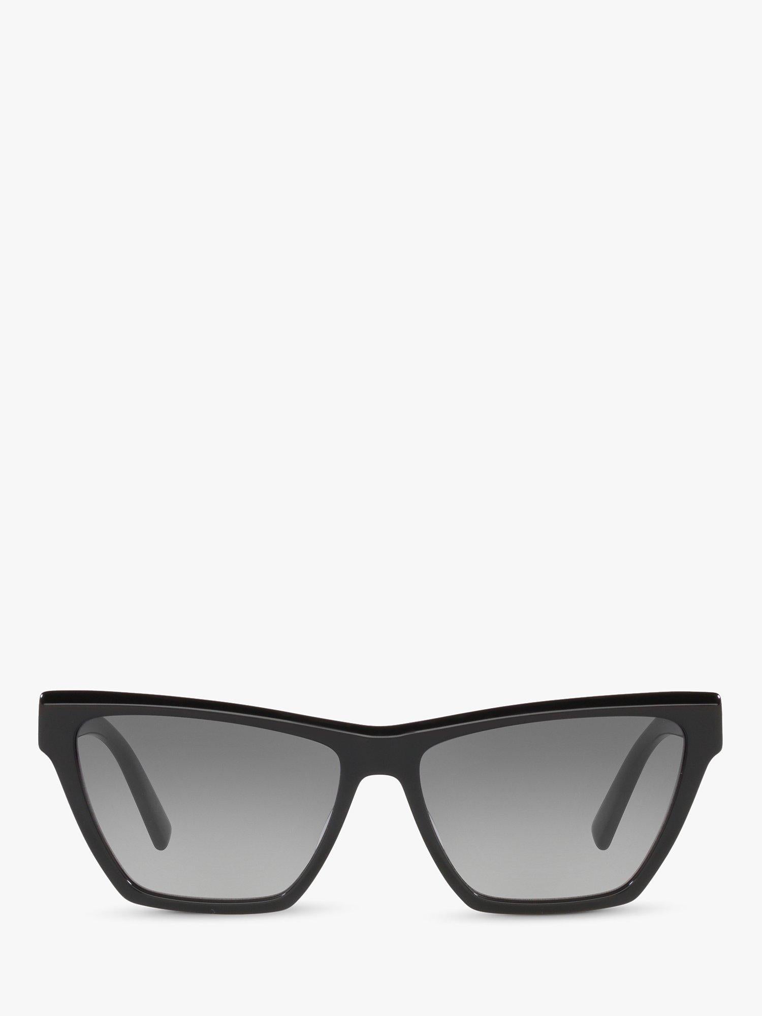 Yves Saint Laurent cat's eye sunglasses black acetate frame, imported from the UK