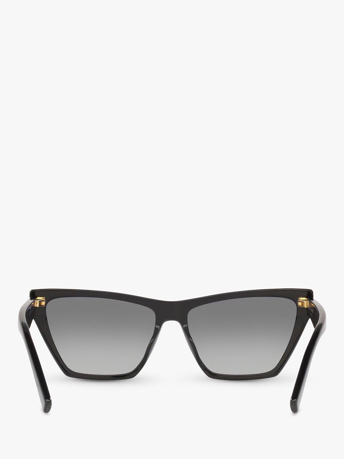 Yves Saint Laurent cat's eye sunglasses black acetate frame, imported from the UK