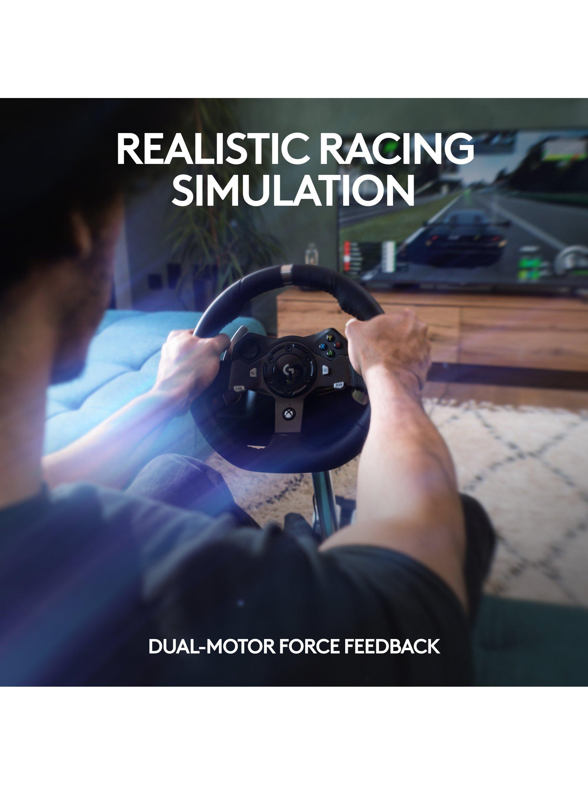 Logitech G920 Driving Force Racing Wheel for Xbox and PC, UK version