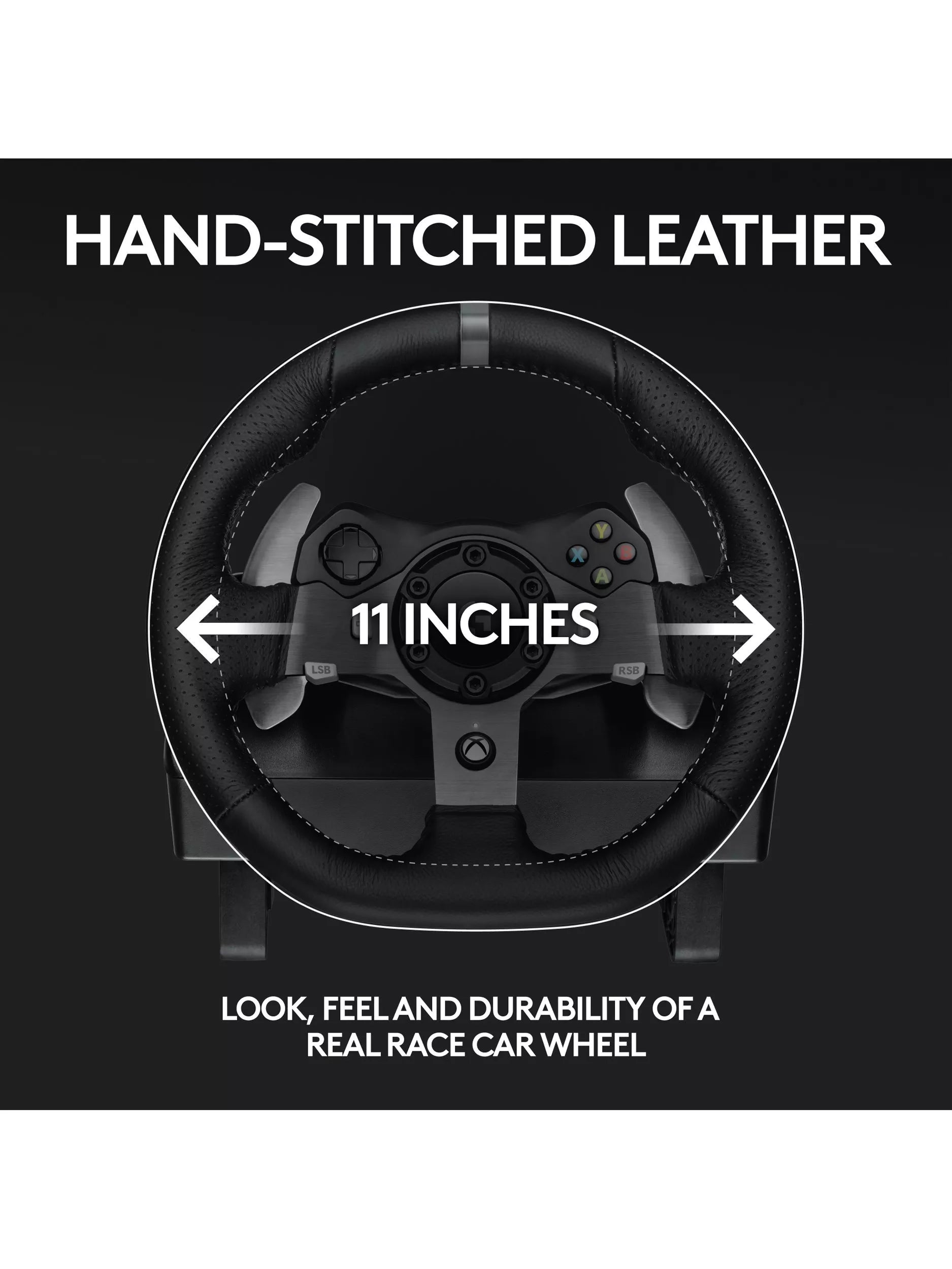 Logitech G920 Driving Force Racing Wheel for Xbox and PC, UK version