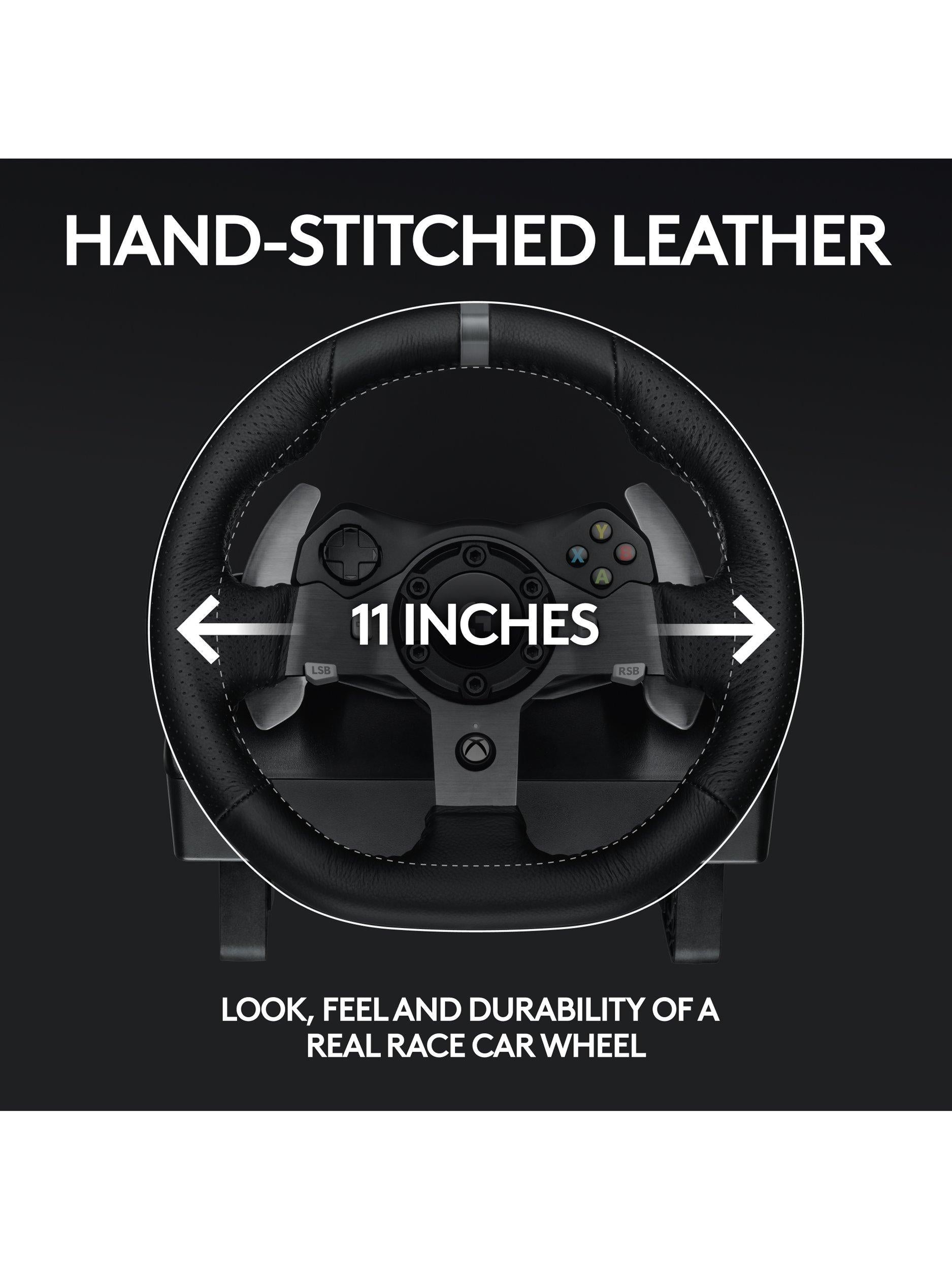 Logitech G920 Driving Force Racing Wheel for Xbox and PC, UK version