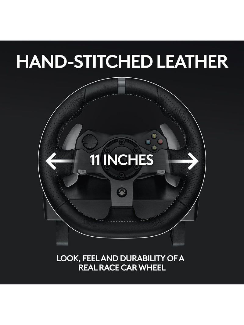 Logitech G920 Driving Force Racing Wheel for Xbox and PC, UK version