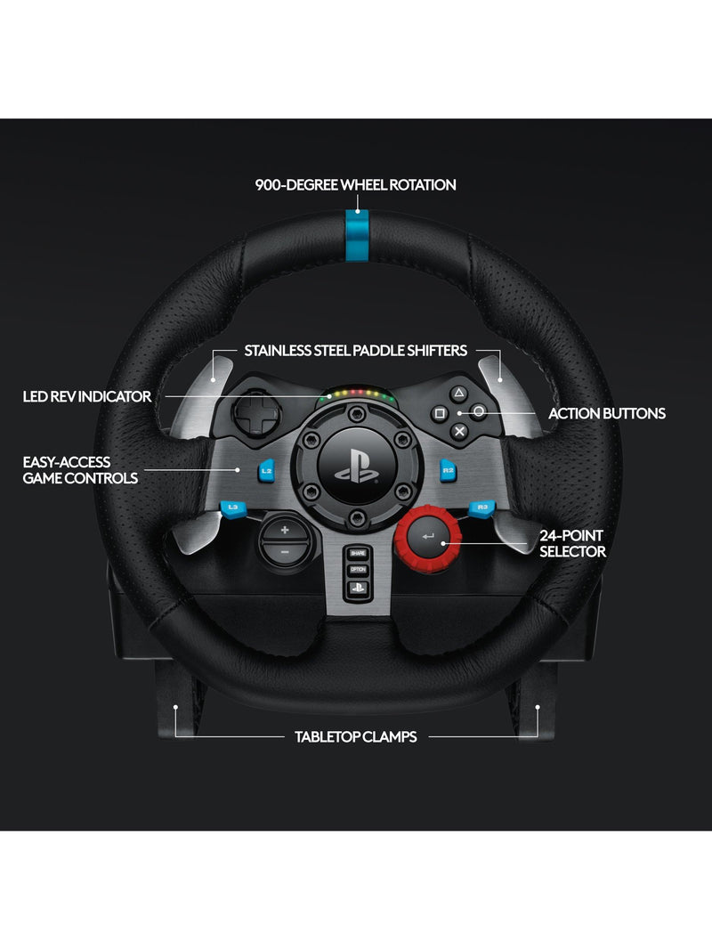 Logitech G29 driving force racing wheel for Playstation and PC, UK version