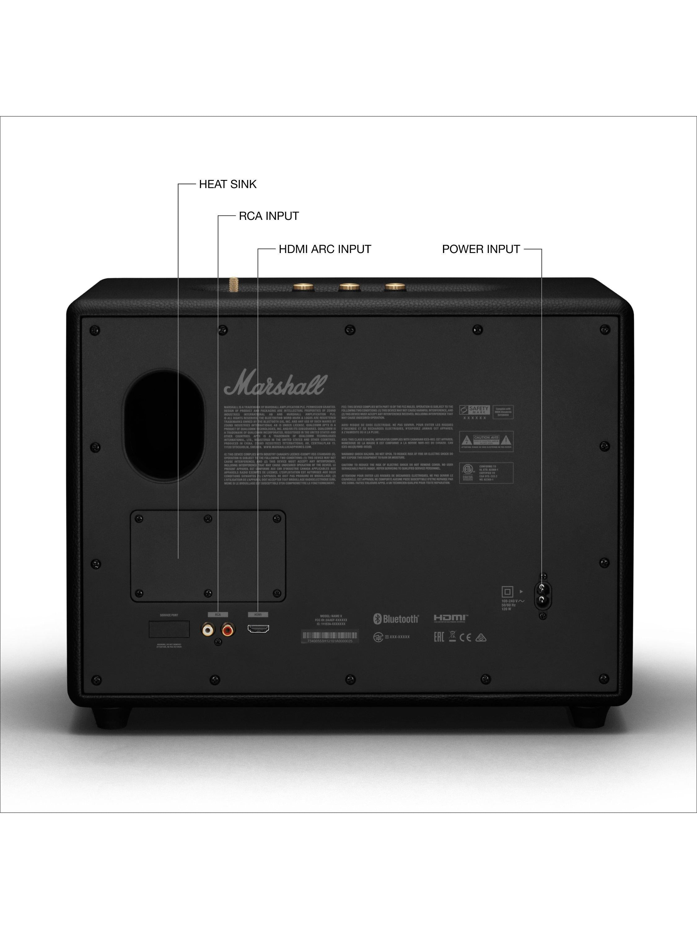 Marshall Woburn III Bluetooth speaker, imported from the UK