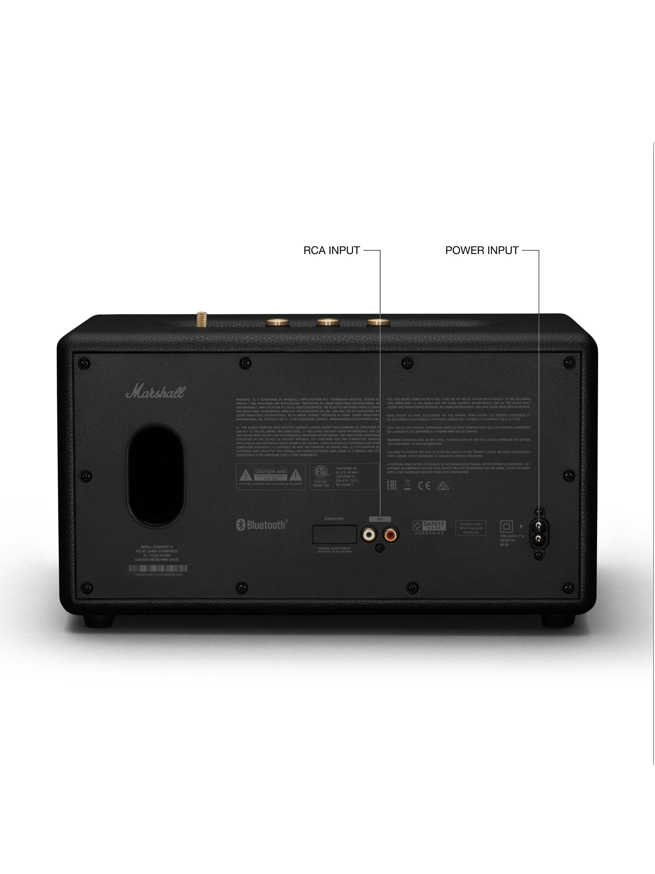 Marshall Bluetooth Speaker Stanmore III, imported from the UK