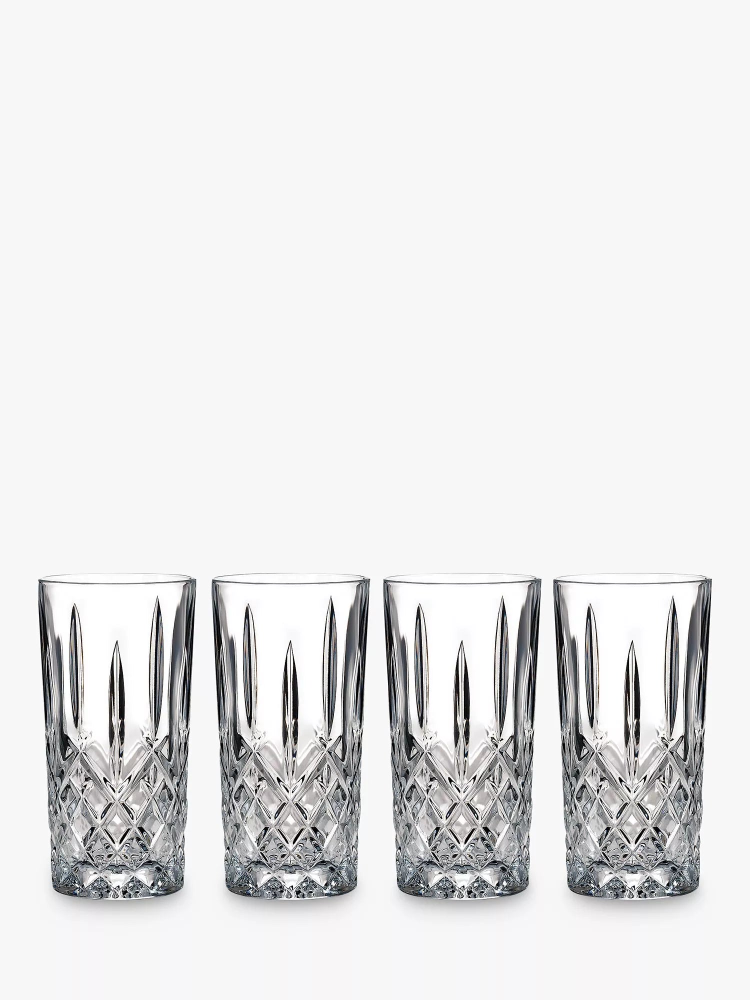 Waterford Crystal Marquis Markham highball glasses, set of 4, 385ml (British brand)
