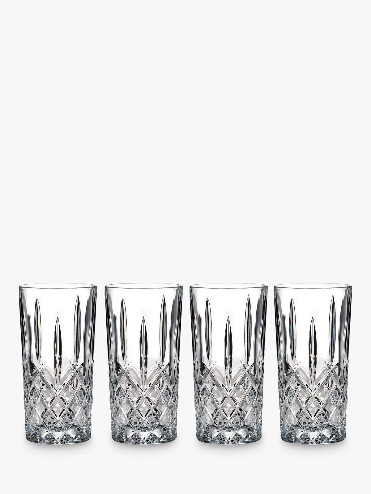 Waterford Crystal Marquis Markham highball glasses, set of 4, 385ml (British brand)