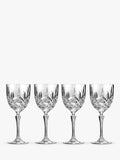 Waterford Crystal cut-glass wine glasses set of 4, 355ml (British brand)