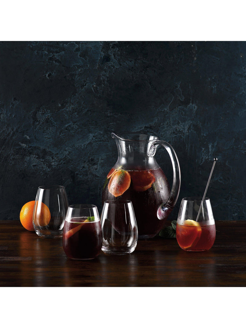 Waterford stemless red wine glasses set of 4 550ml, UK version