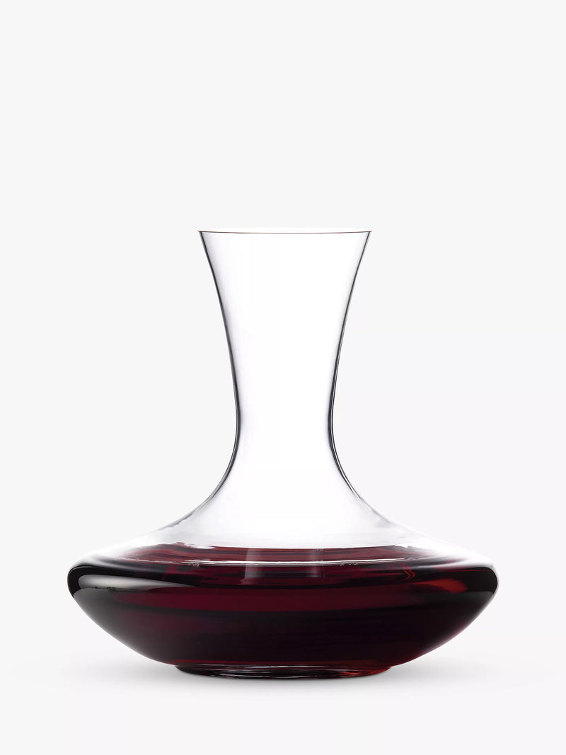 Waterford clear glass carafe 1.5L with fluted neck (British brand)