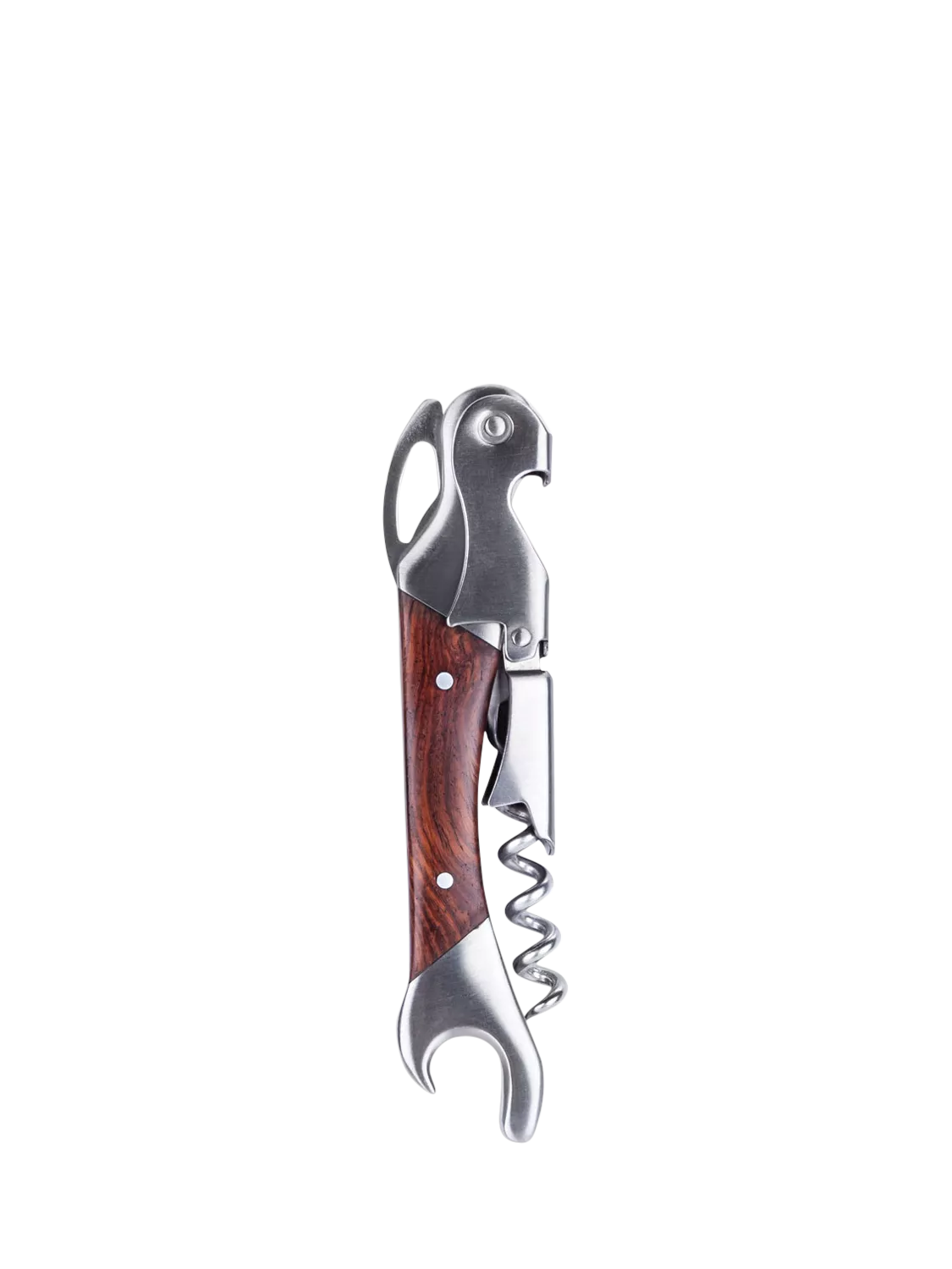 Uberstar waiter's friend corkscrew rosewood inlay stainless steel, UK version