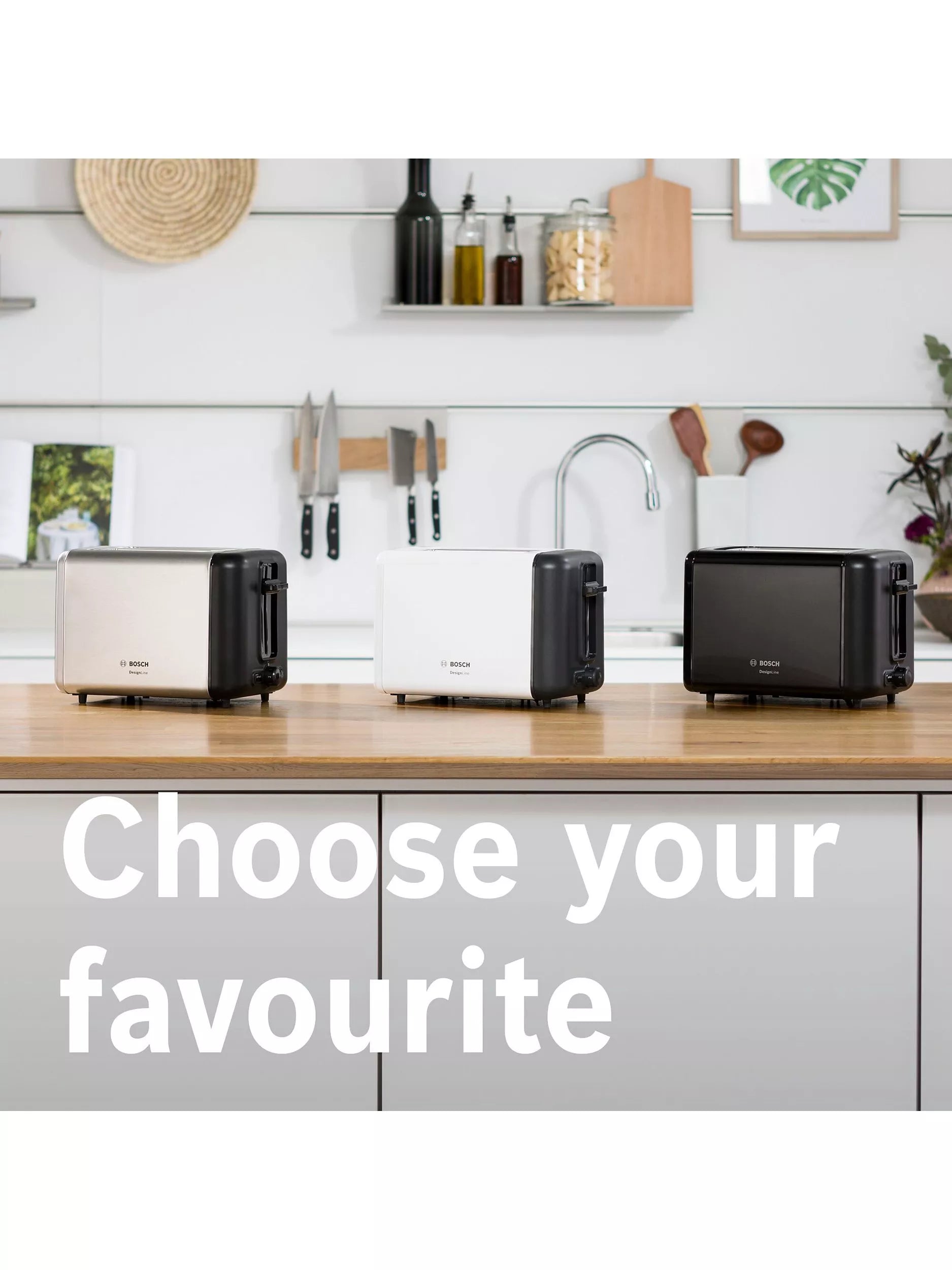 Bosch toaster black - British product