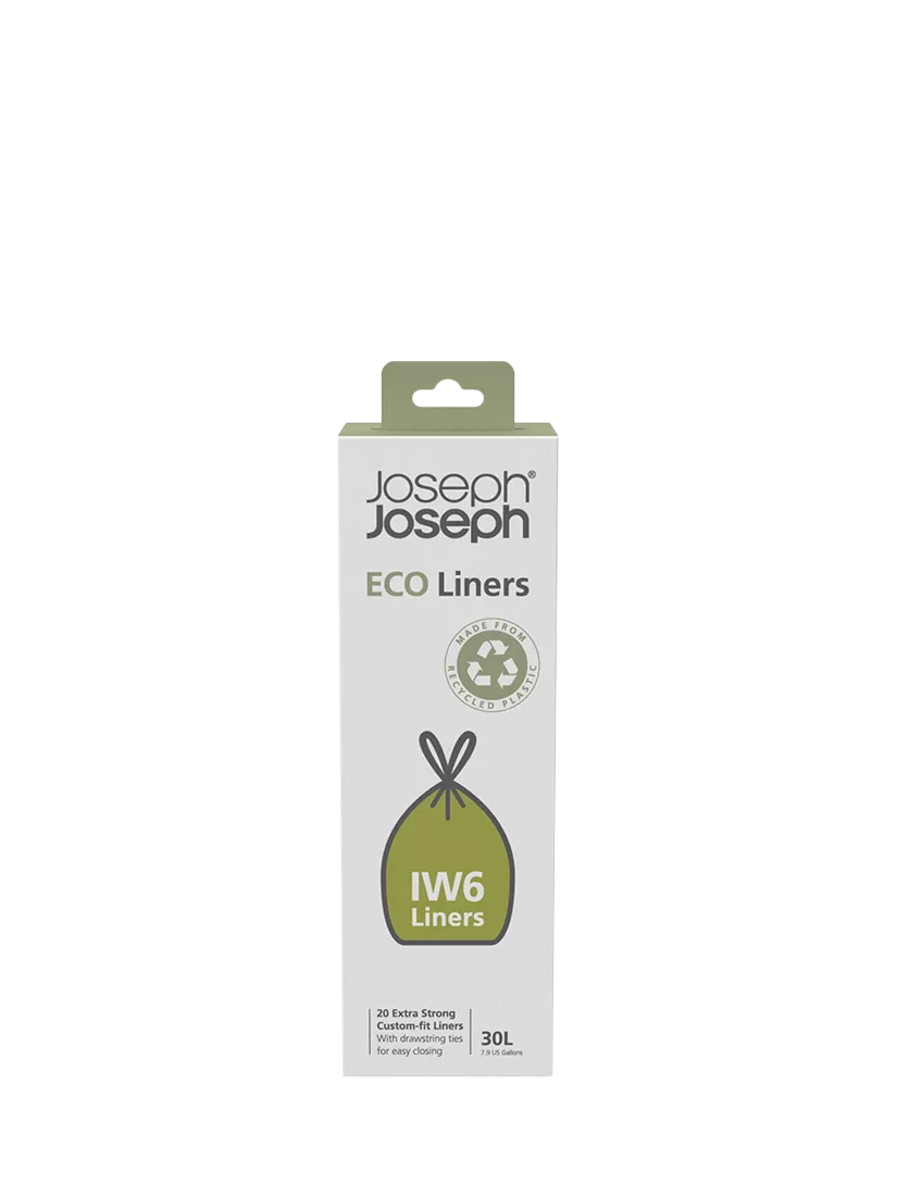Joseph Joseph eco bin liners 30L pack of 20, UK version