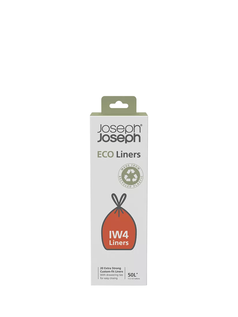 Joseph Joseph eco bin liners 50L 20 pack, imported from the UK