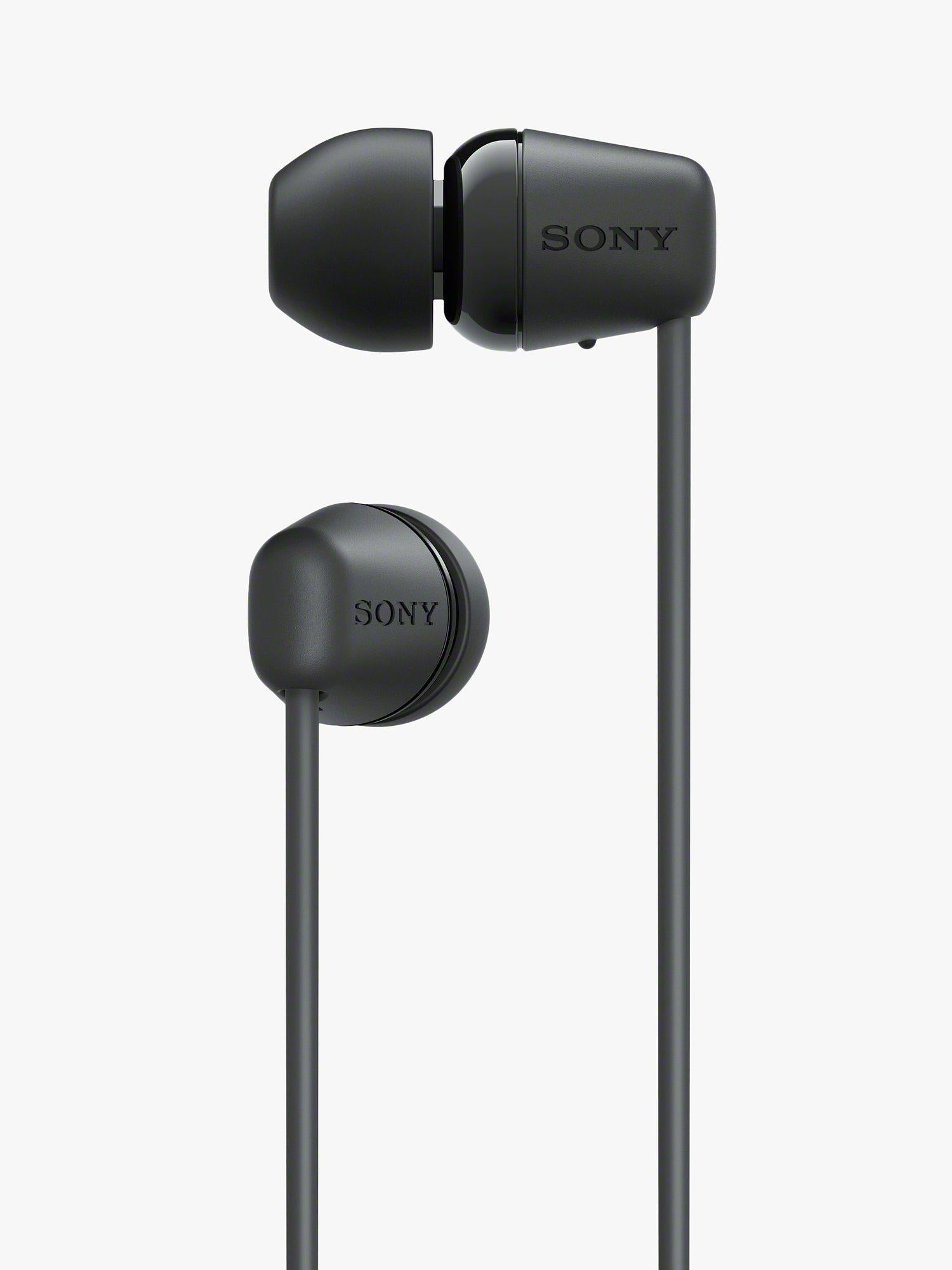 Sony WI-C100 wireless in-ear headphones with microphone - British product