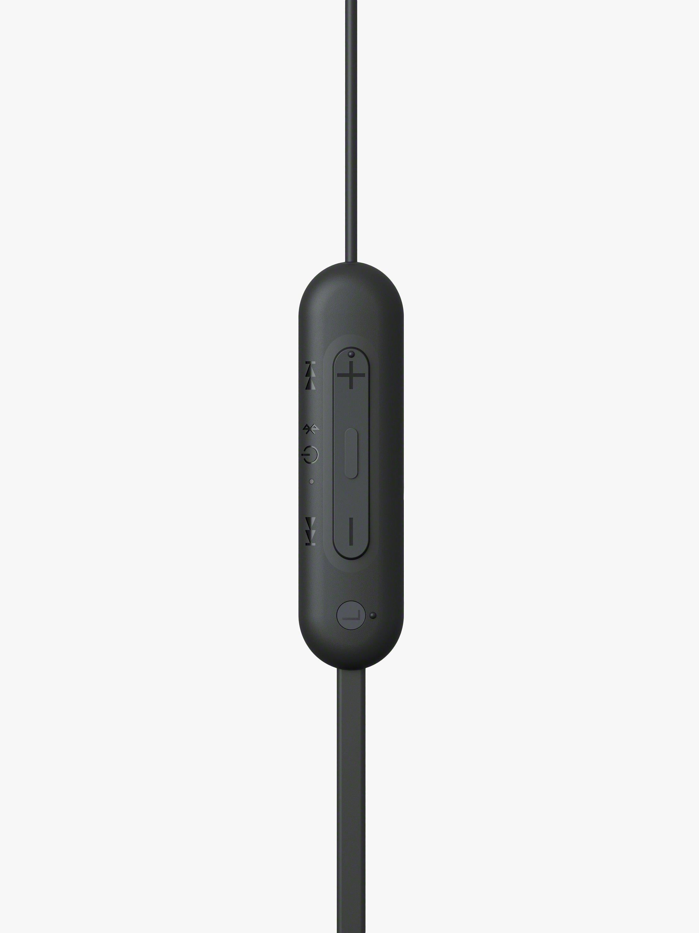 Sony WI-C100 wireless in-ear headphones with microphone - British product