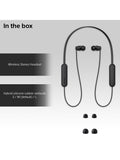 Sony WI-C100 wireless in-ear headphones with microphone - British product