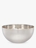 John Lewis Hammered Stainless Steel Serving Bowl 12cm Silver, UK version