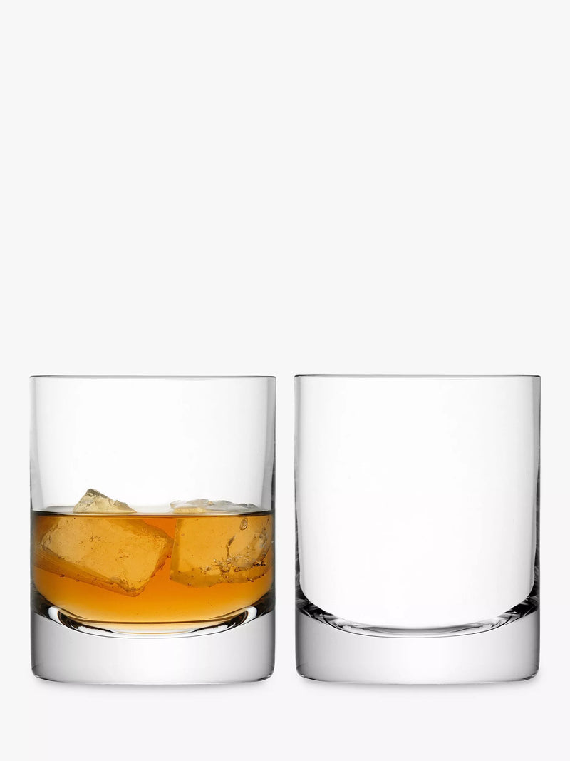 LSA International glass tumblers set of 2 250ml, UK version