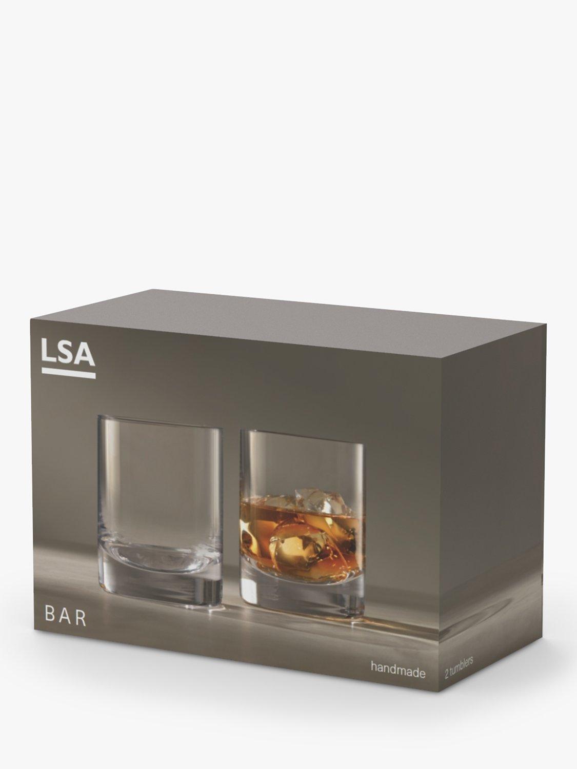 LSA International glass tumblers set of 2 250ml, UK version