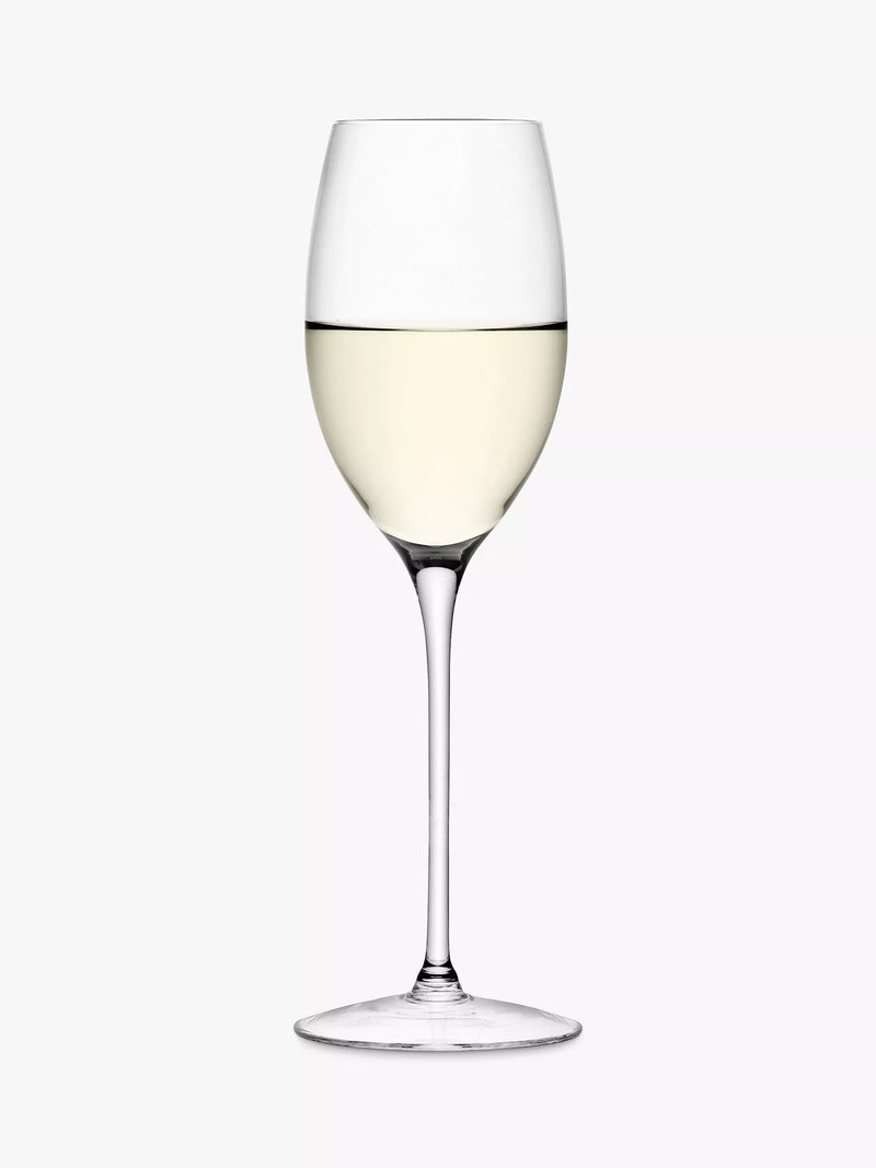 LSA International clear white wine glass set of 2, 340ml, UK version