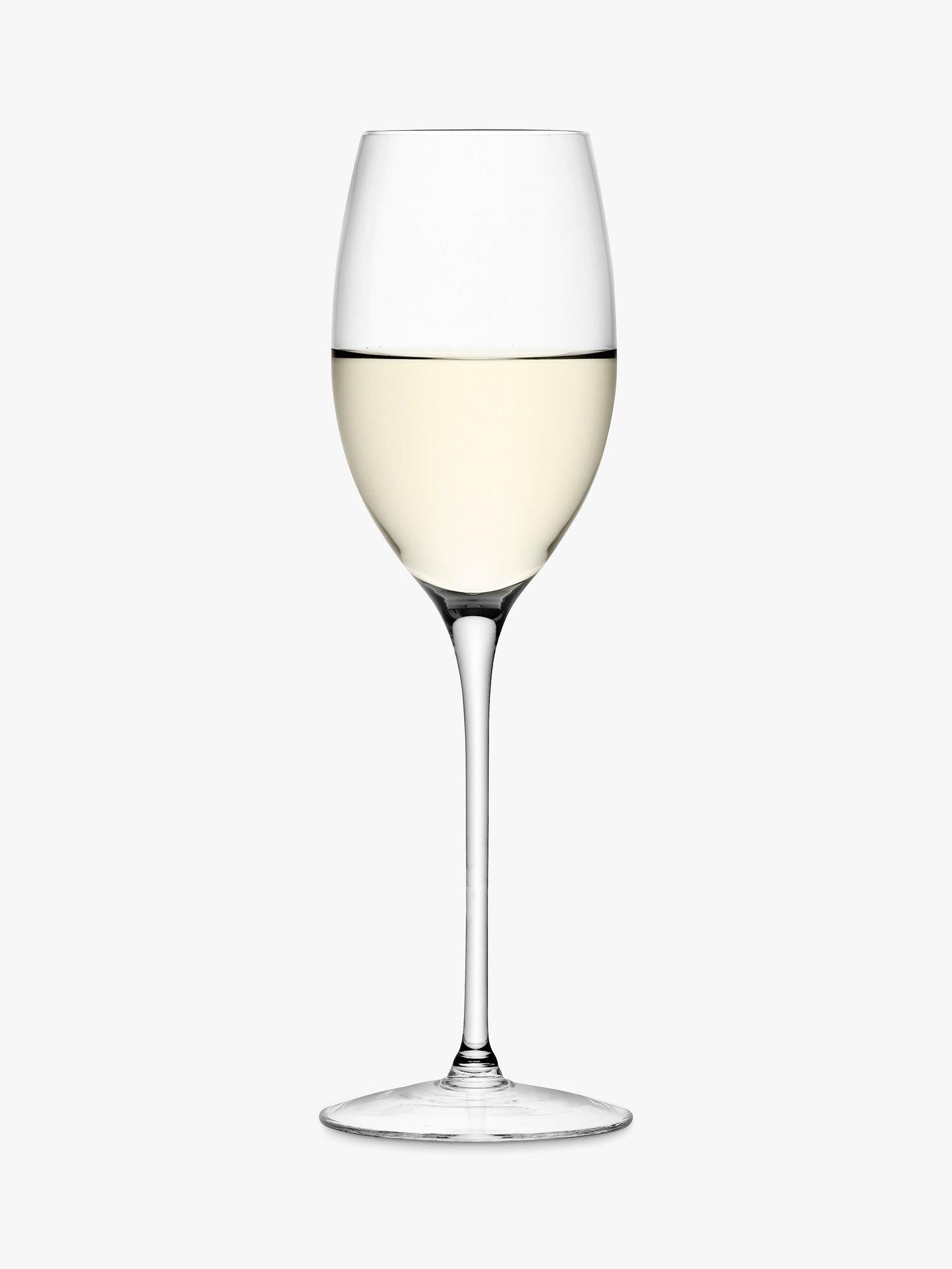 LSA International clear white wine glass set of 2, 340ml, UK version