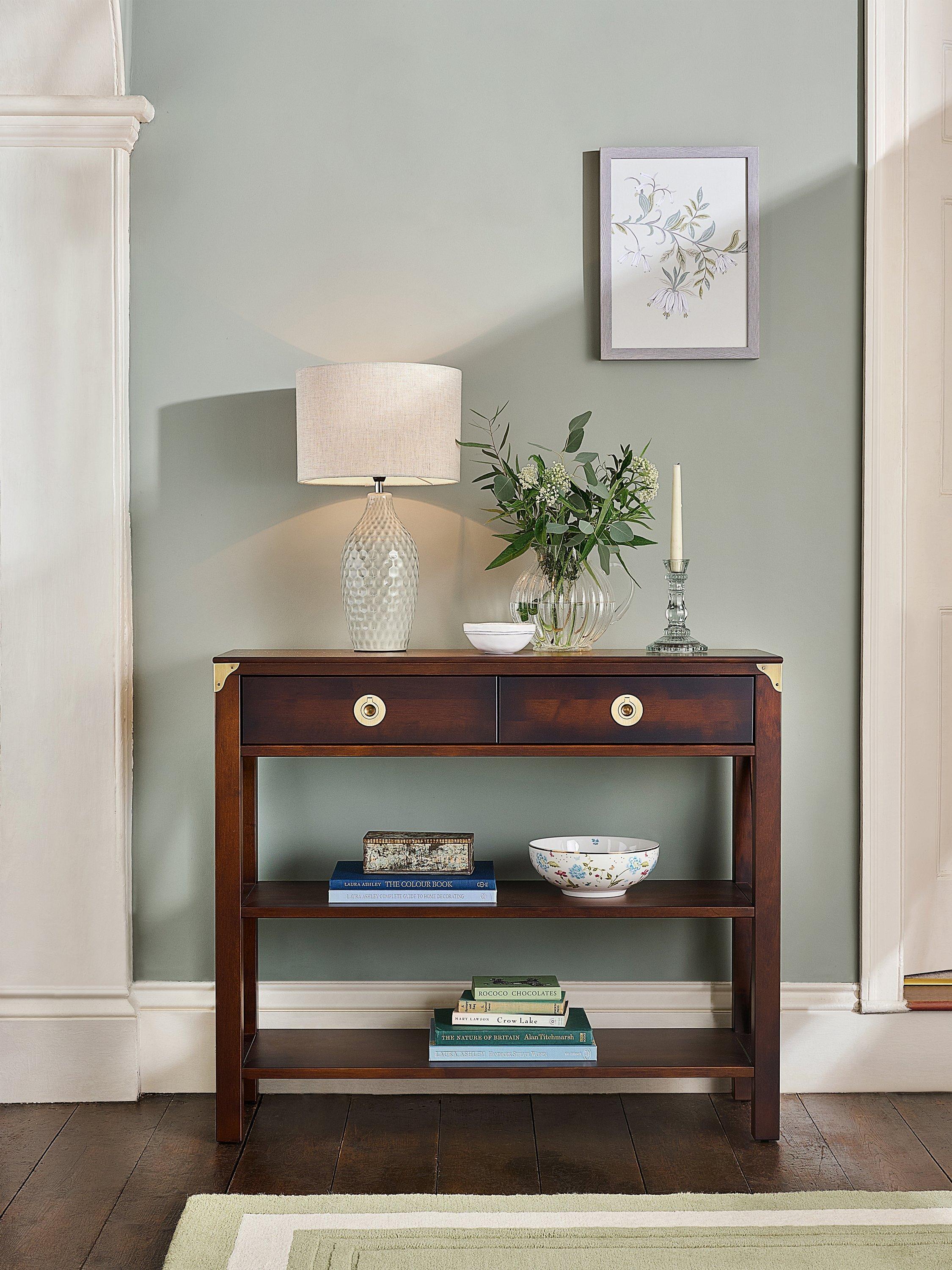 Laura Ashley Balmoral console table with two drawers, imported from the UK