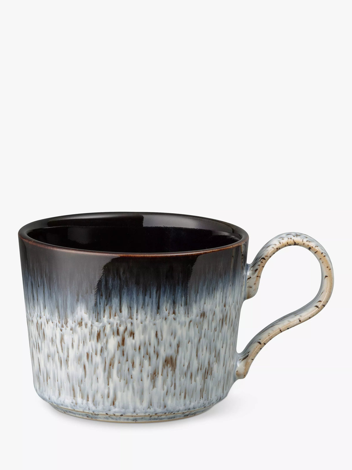 Denby Halo stoneware mug 260ml black multi (British brand)