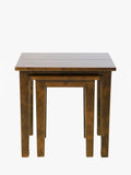 Laura Ashley nest of tables dark brown - British product