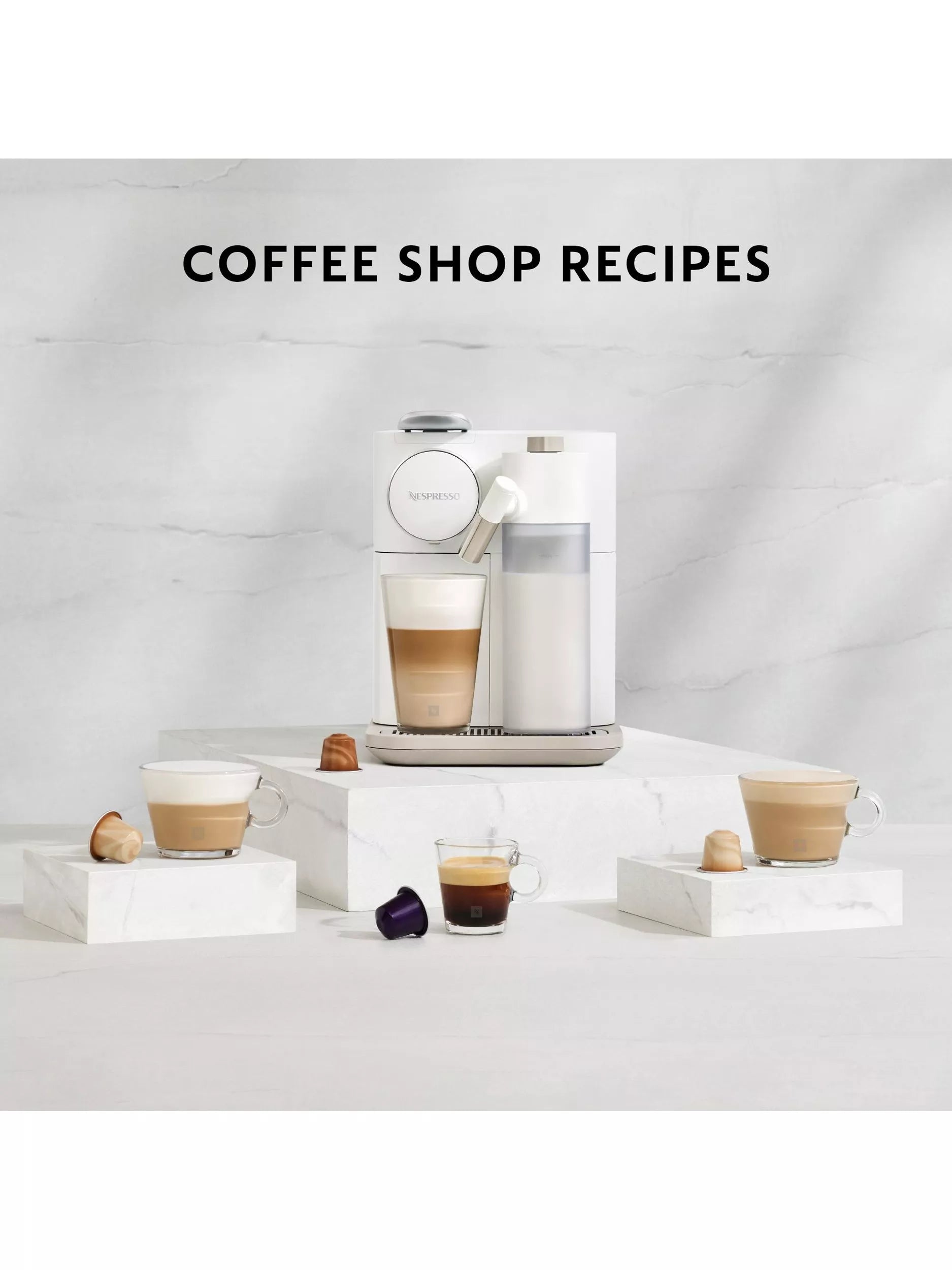 Nespresso Gran Lattissima EN640 pod coffee machine - British product