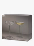 LSA International champagne saucers set of 2 300ml, UK version