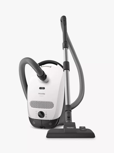 John Lewis Miele Classic C1 Flex Støvsuger, Lotus Hvit