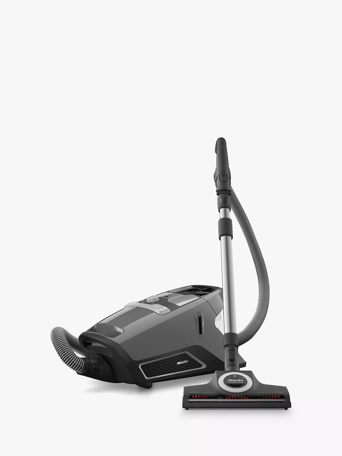 Miele Cat & Dog Flex vacuum cleaner with HEPA filter and Graphite Grey finish, imported from the UK