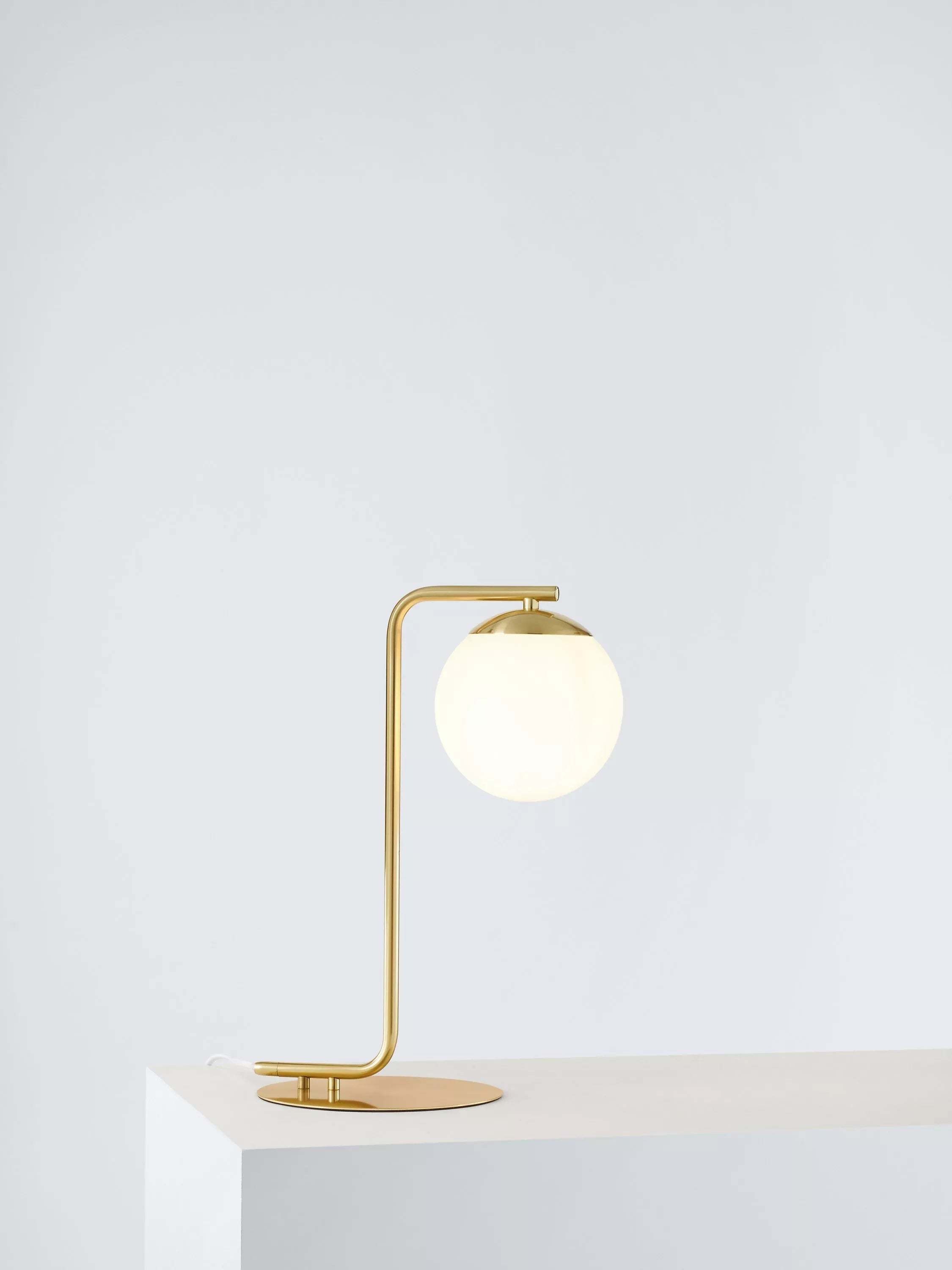Nordlux Grant table lamp white brass - British product