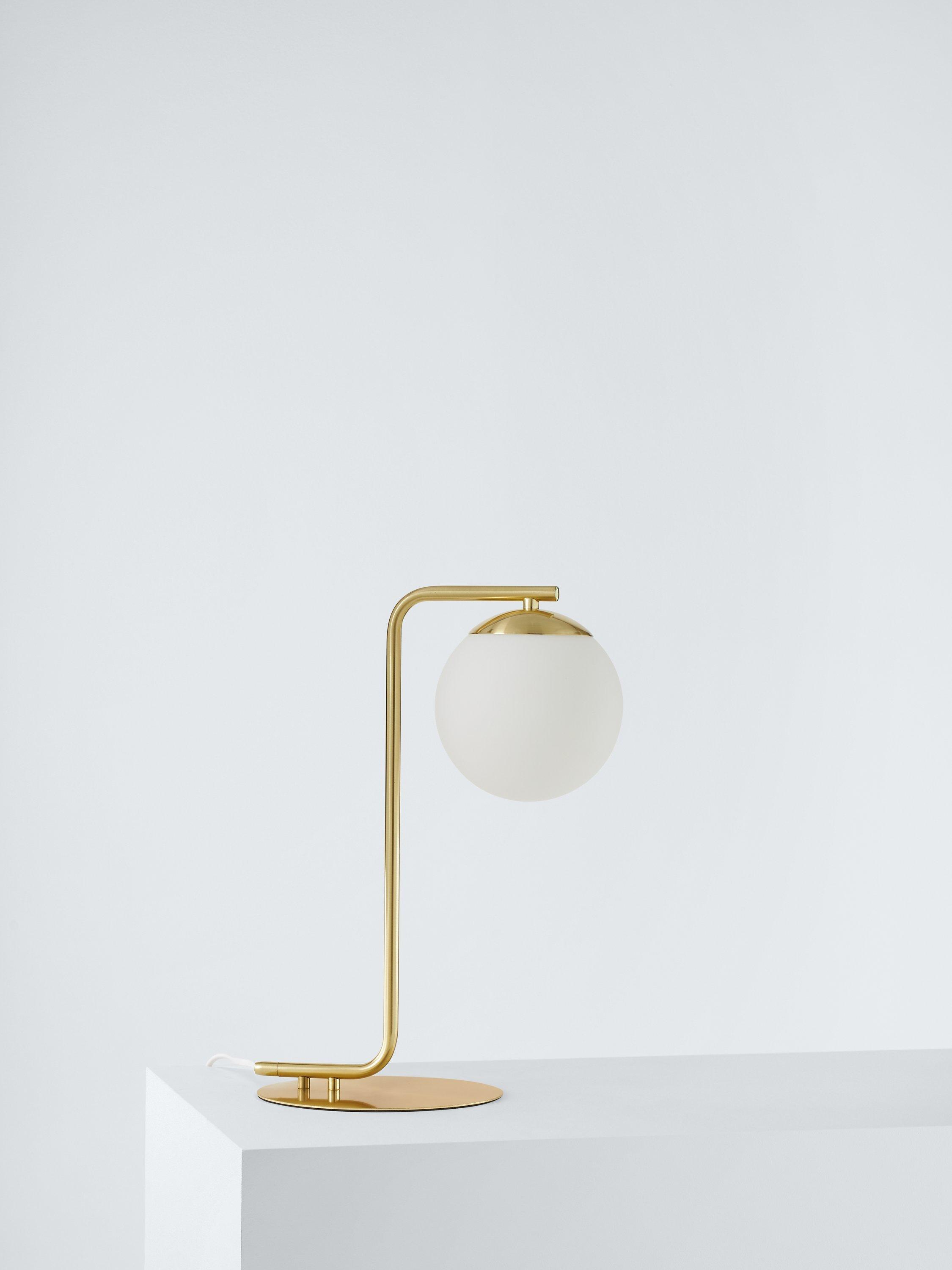 Nordlux Grant table lamp white brass - British product