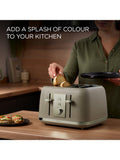 Kenwood Dusk 4 slice toaster green - British product