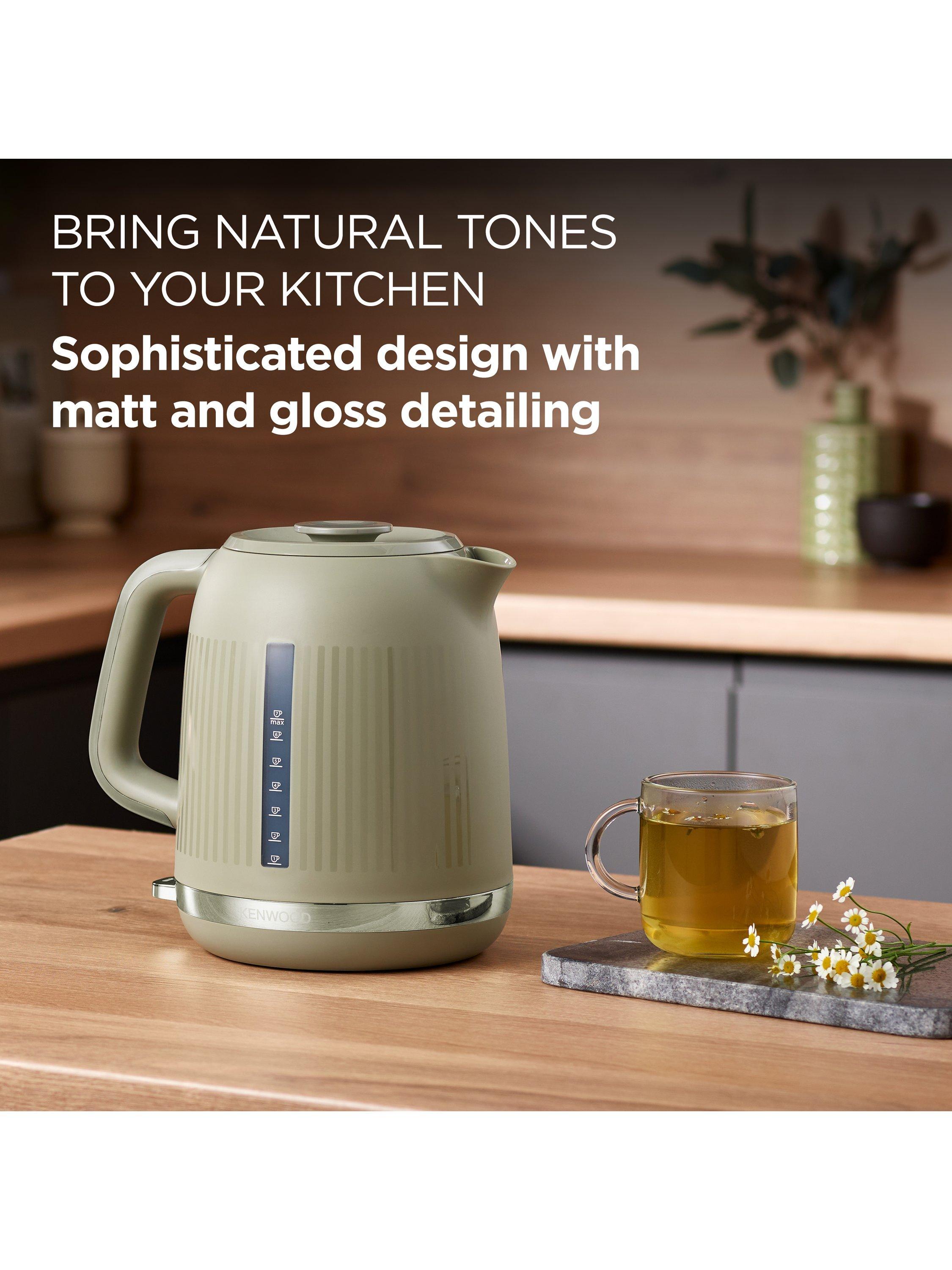 Kenwood Dusk Kettle 1.7L green, imported from the UK