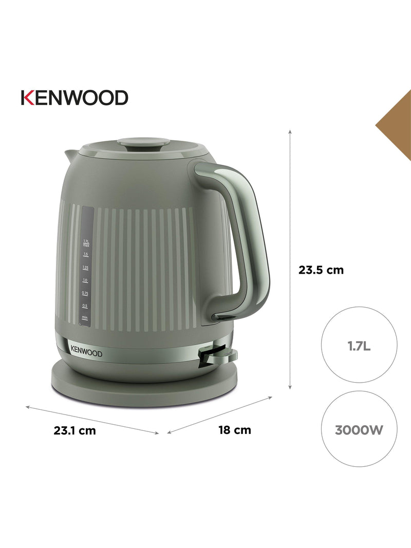 Kenwood Dusk Kettle 1.7L green, imported from the UK