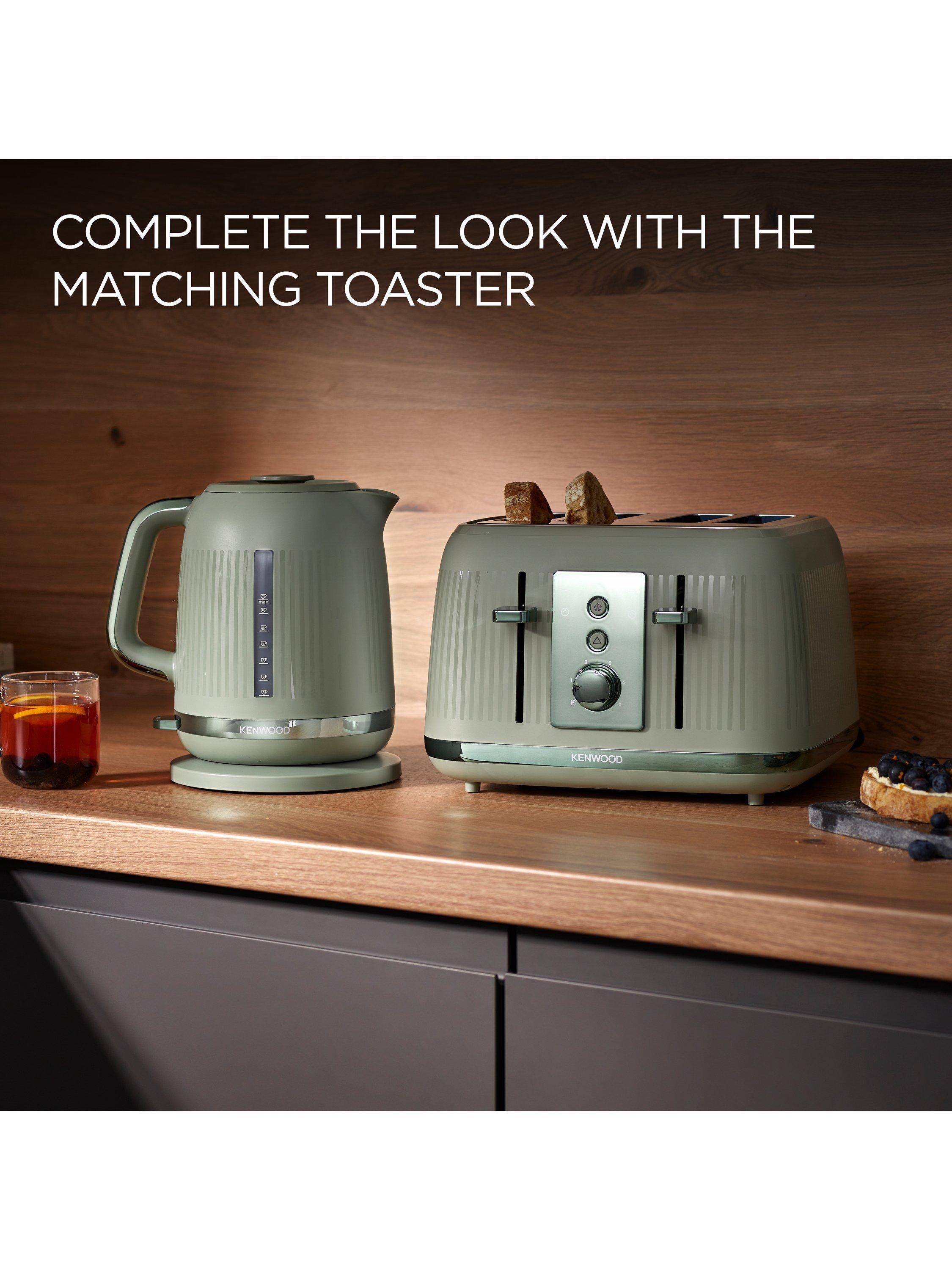 Kenwood Dusk Kettle 1.7L green, imported from the UK