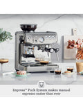 Sage Barista Express Impress Luxe Coffee Machine (British brand)