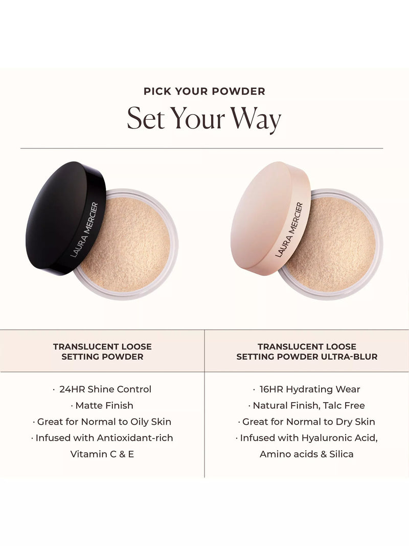 Laura Mercier Translucent Loose Setting Powder Ultra-Blur, UK version