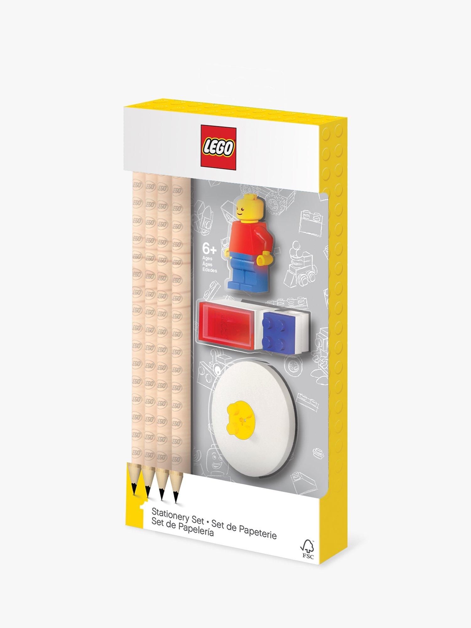 LEGO stationery set pencil topper eraser imported from the UK