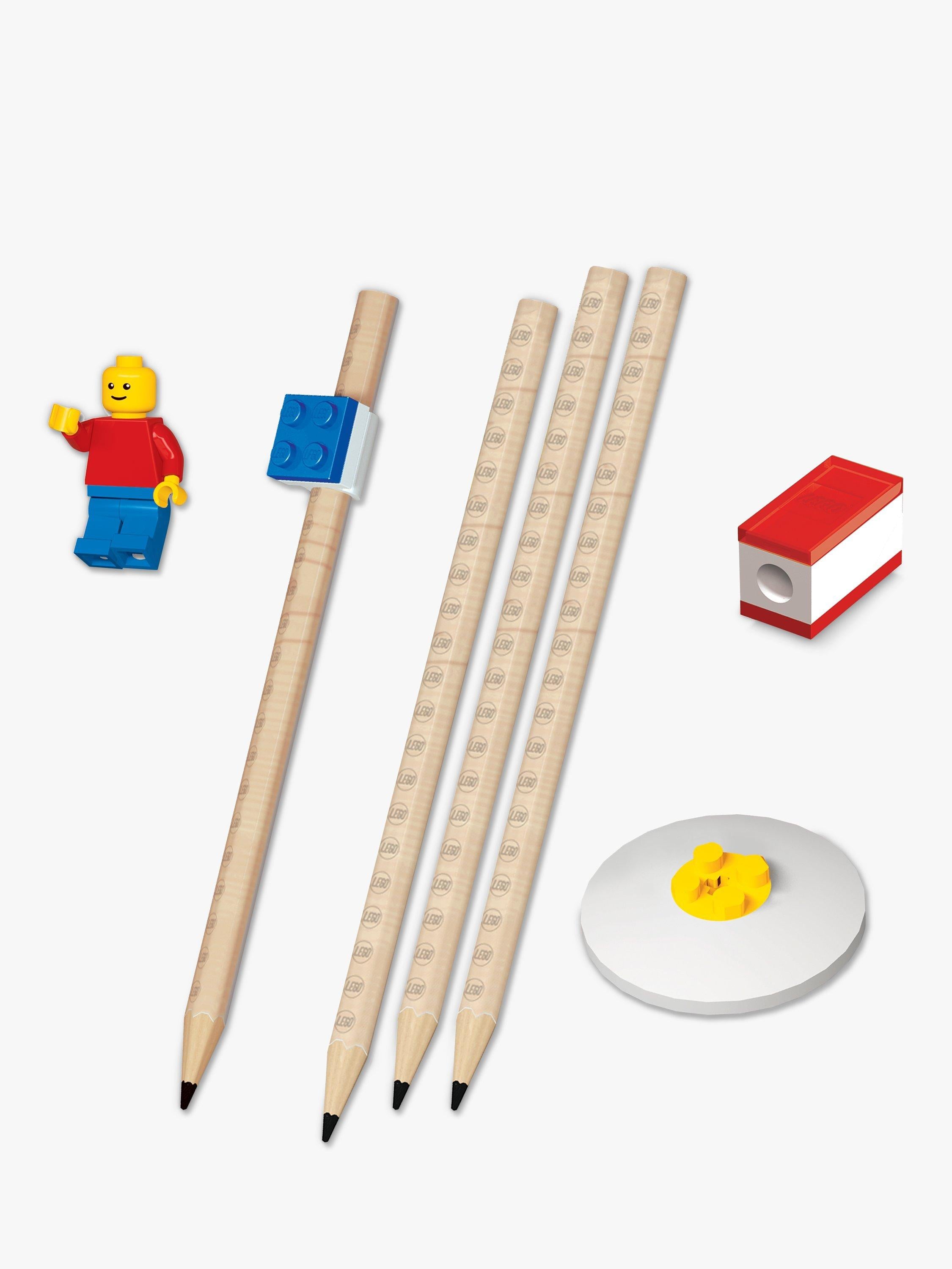 LEGO stationery set pencil topper eraser imported from the UK