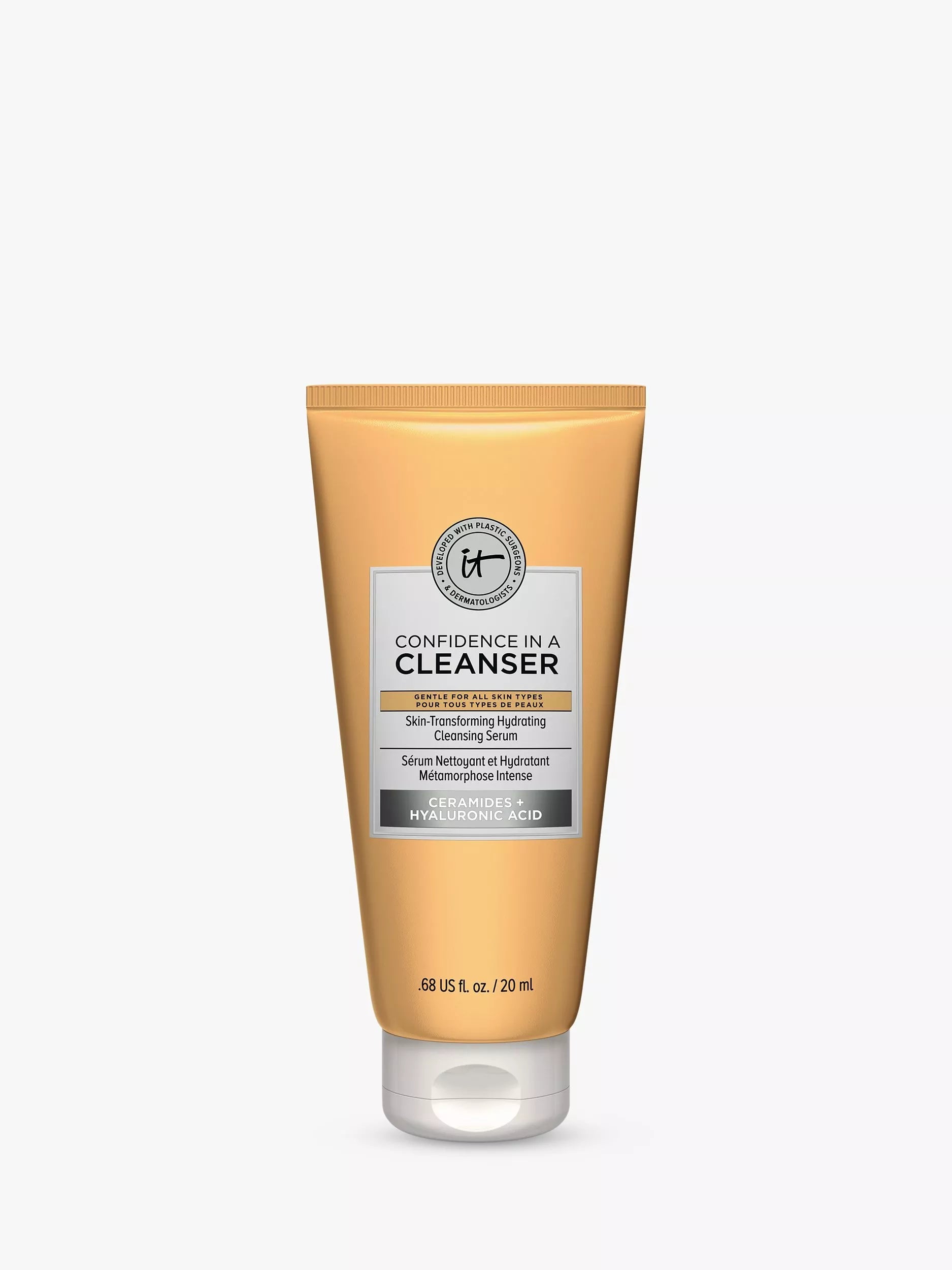 IT Cosmetics Confidence in a Cleanser hydrating facial cleanser, UK version