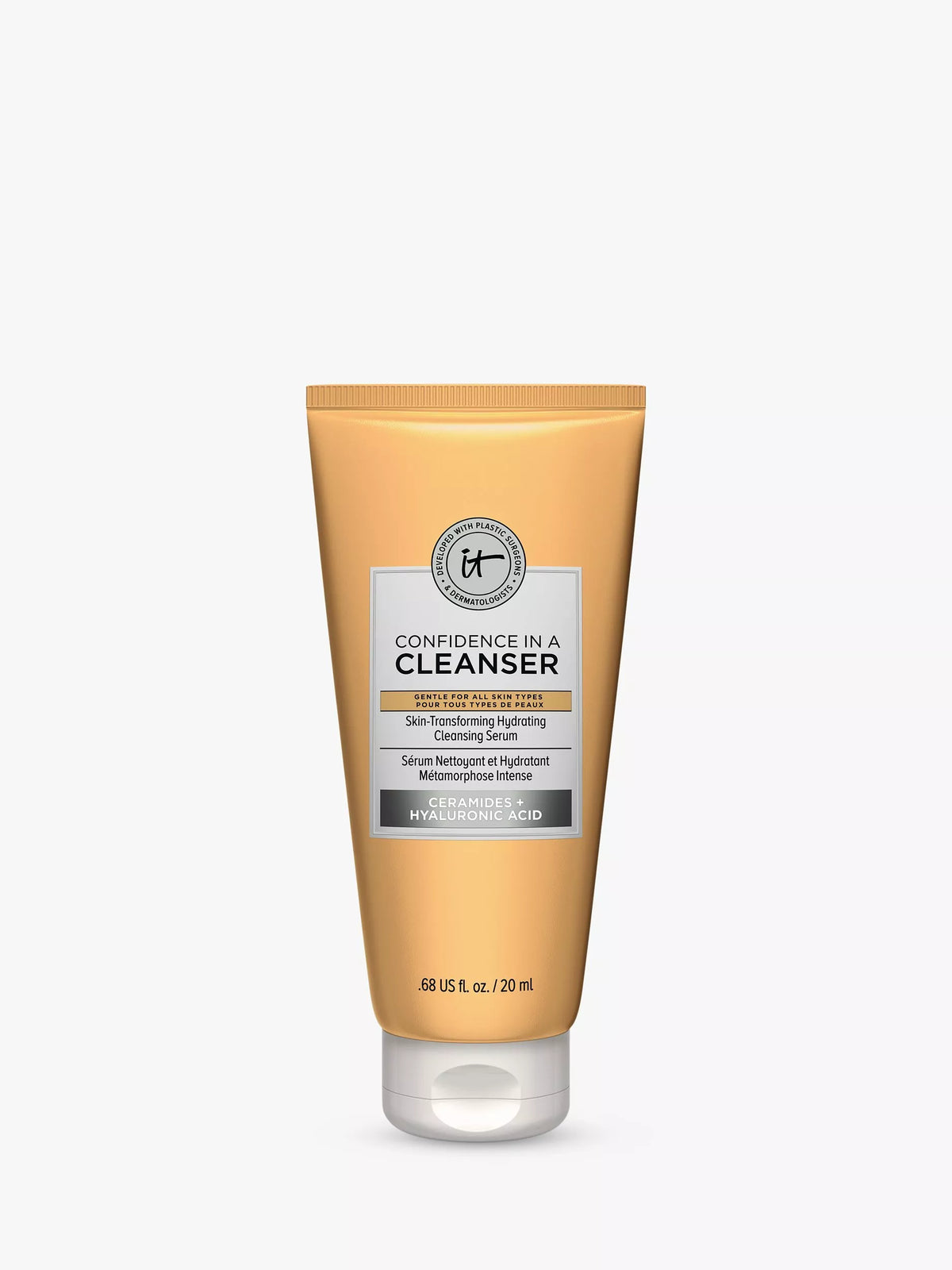 IT Cosmetics Confidence in a Cleanser hydrating facial cleanser, UK version